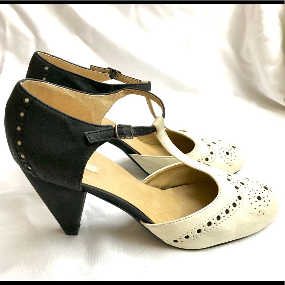 Kimchi Blue Colour Block Heels